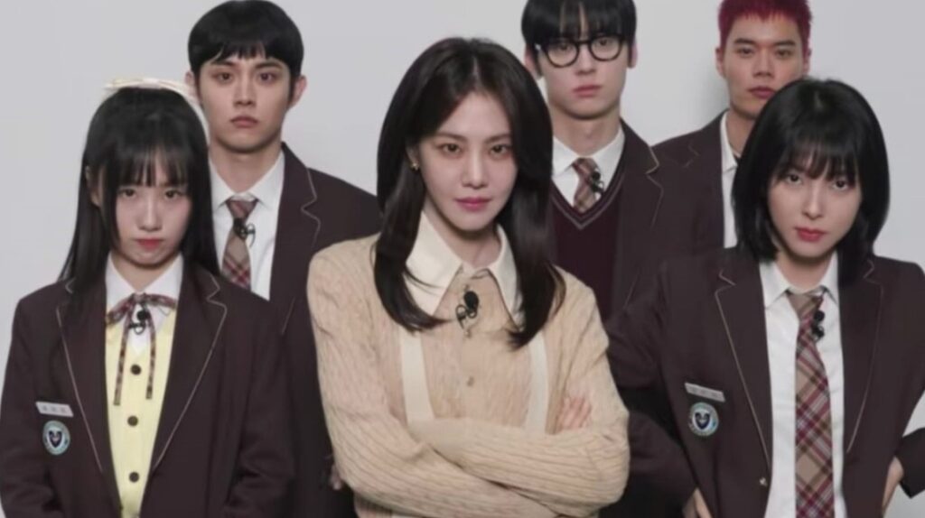 All main leads Of Study Group are posing in stylish way